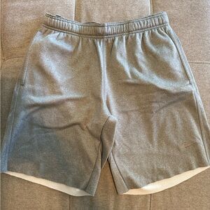 Nike Gray Athletic Shorts with Elastic Waistband